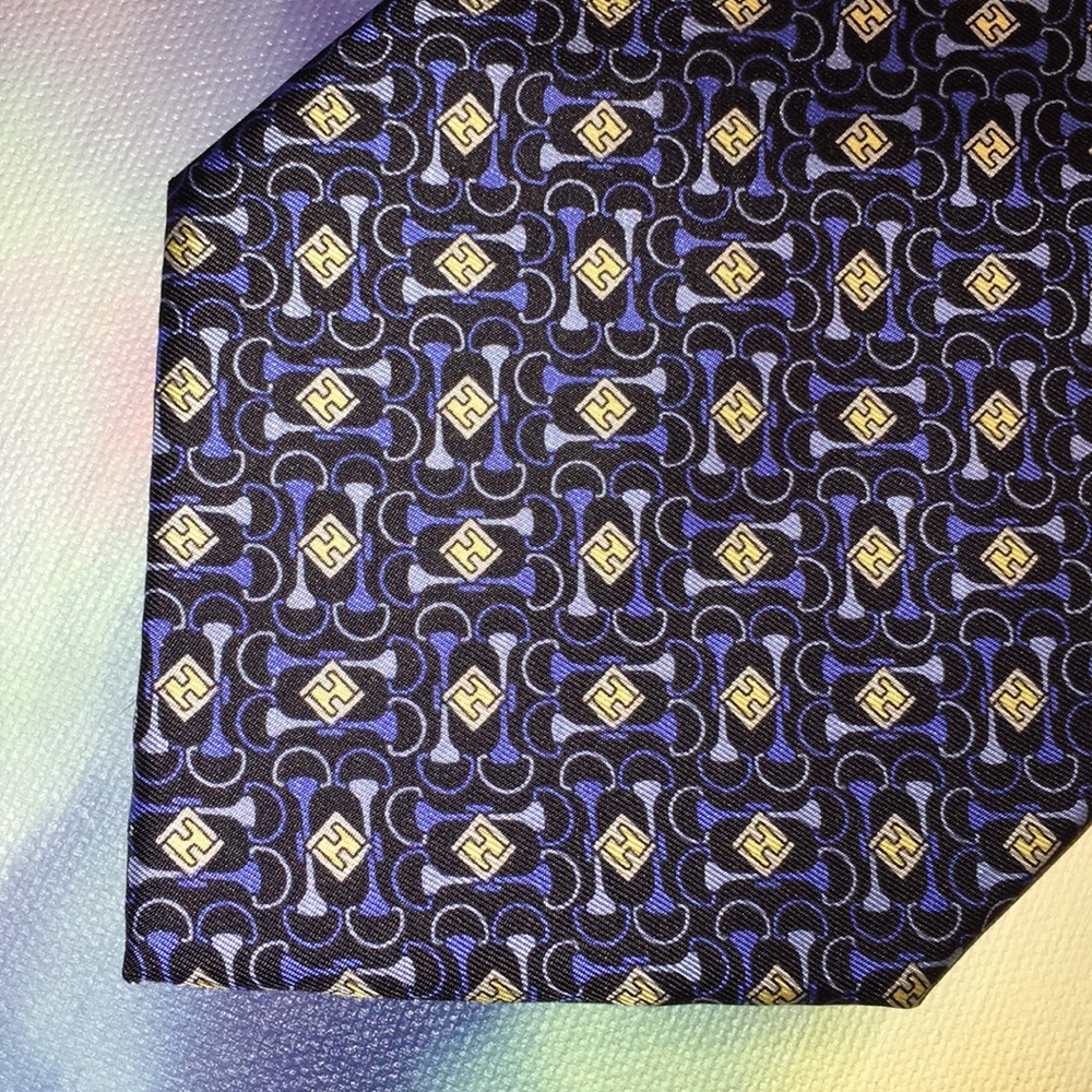 Fendi Silk Necktie Made in Italy Sophisticated